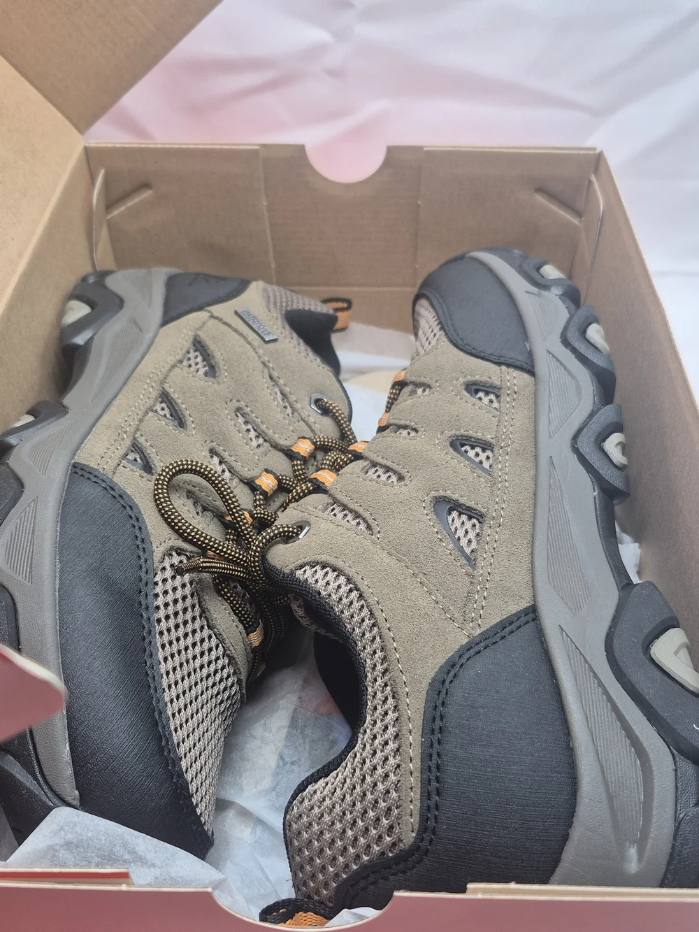 Ozark Trail Men's Brown Outdoor Hiking Shoes